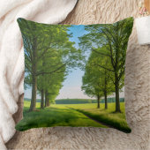 Throw Pillow Whispers of the Horizon クッション (ブランケット)