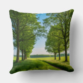 Throw Pillow Whispers of the Horizon クッション (裏面)