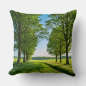 Throw Pillow Whispers of the Horizon クッション (正面)