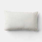 Throw Pillow with an inspirational message ランバークッション (裏面)