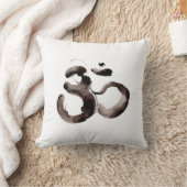 Throw pillow with Om motif クッション (ブランケット)