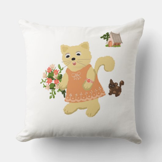  Throw Pillows クッション (正面)