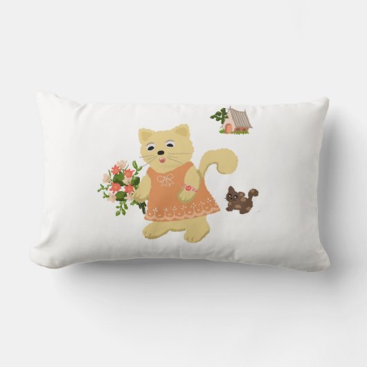 Throw Pillows ランバークッション (正面)