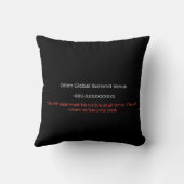 Throw Pillows | Birthday | Pet | Customize クッション (裏面)