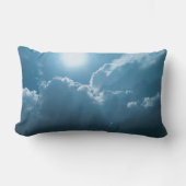 Throw pillows-Dramatic Sunlight Through Clouds ランバークッション (正面)
