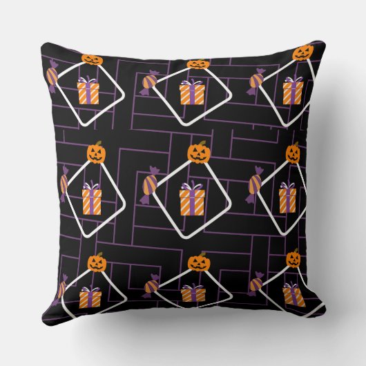 throw pillows for halloween クッション (裏面)