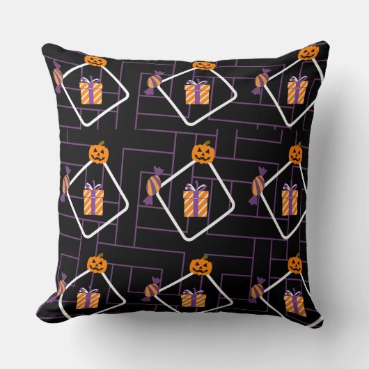 throw pillows for halloween クッション (正面)