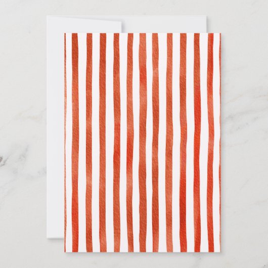 Throw The Confetti Time for Spaghetti Birthday 招待状 (裏面)