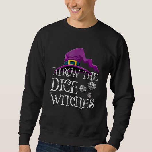 Throw The Dice Witches スウェットシャツ (正面)
