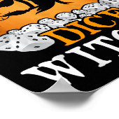 Throw The Dice Witches Bunco Party  ポスター (角)