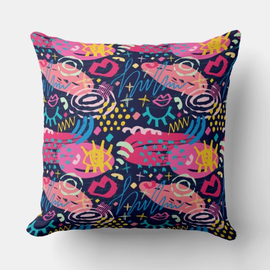 ThrowPillow 20" x 20" クッション (正面)