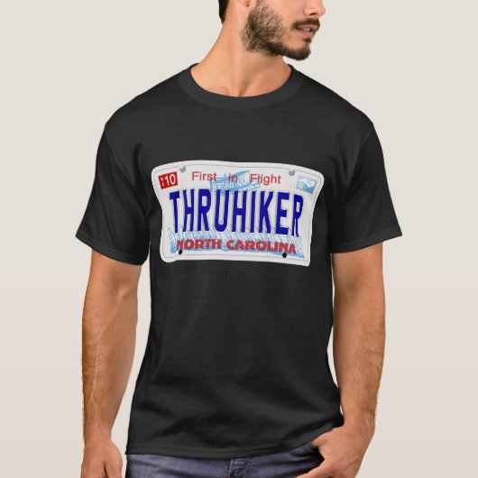 THRUHIKER - NCのプレート Tシャツ (正面)