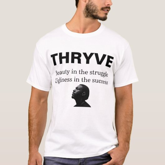 THRYVE ABOVE Tシャツ (正面)