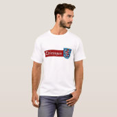 Thueringen。 ドイツ tシャツ (正面フル)