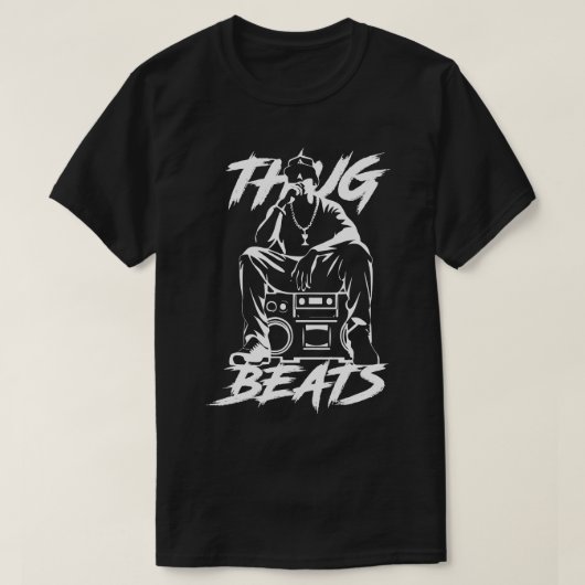 Thugビート Tシャツ (デザイン正面)