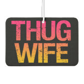 Thug妻の車おもしろいの通風機 カーエアーフレッシュナー (正面)