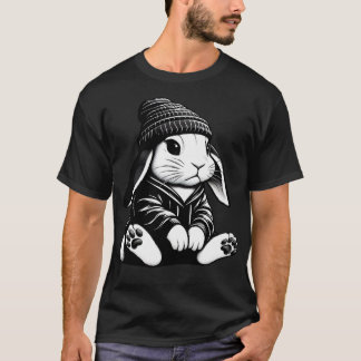 Thug Bunny Rabbit Gangster Rabbit Funny Bunny Tシャツ