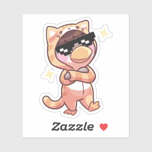 Thug life – ステッカー シール (シート)