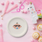 Thug life baby plates ペーパープレート (パーティー)