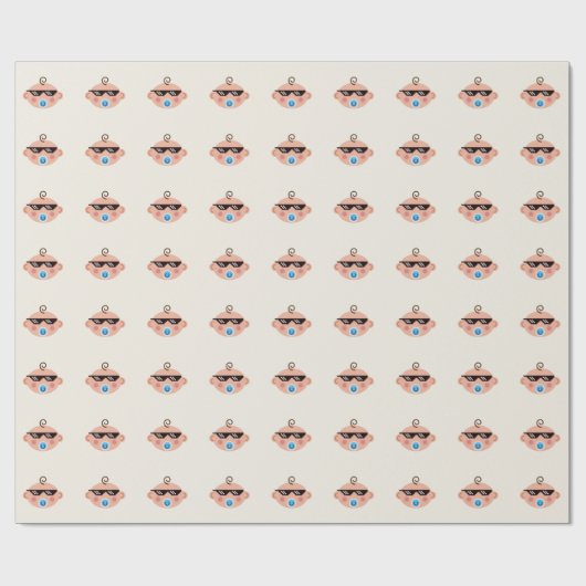 Thug life baby wrapping paper ラッピングペーパー (フラット)