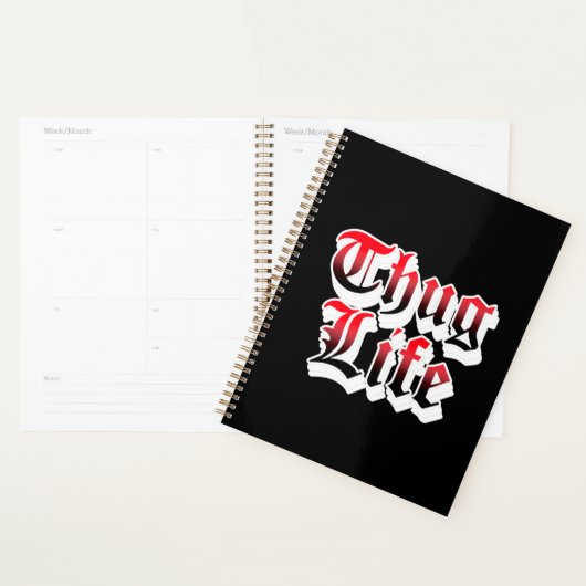 Thug Life Planner プランナー手帳 (ディスプレー)