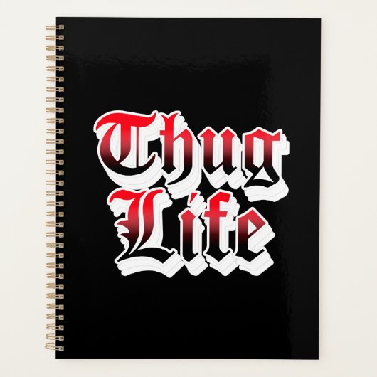 Thug Life Planner プランナー手帳 (正面)