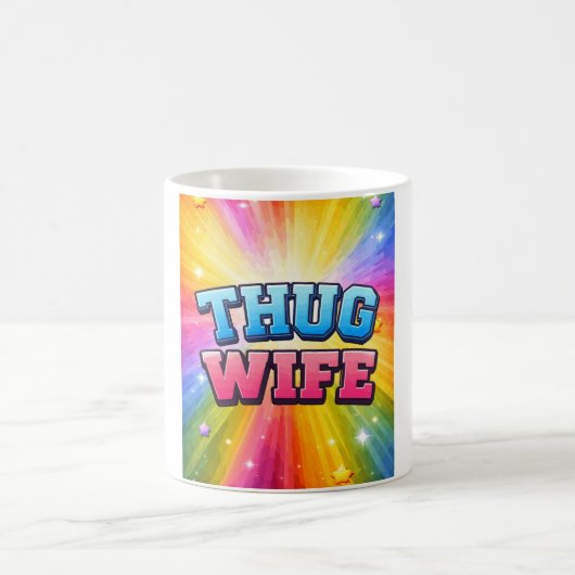 Thug Wife コーヒーマグカップ (中央)
