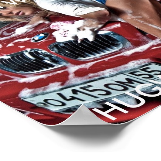 thug world records洗車ポスター ポスター (角)