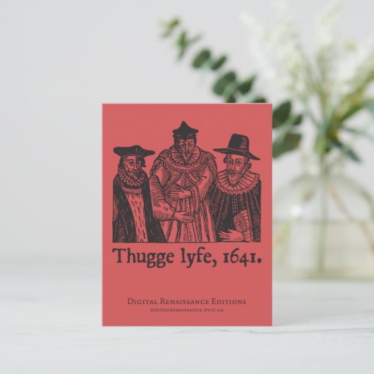 Thugge Lyfeはがき ポストカード (スタンド正面)