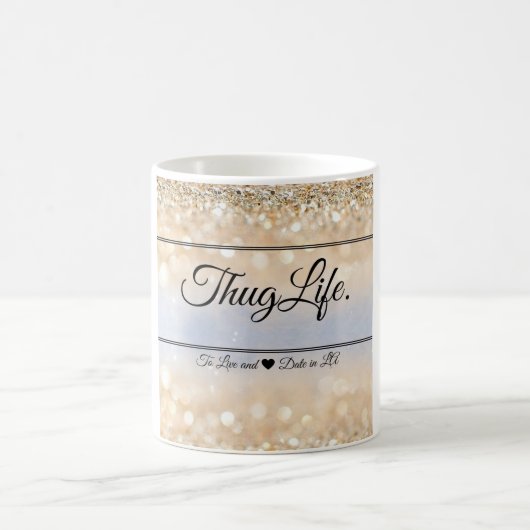 ThugLifeのマグ コーヒーマグカップ (中央)