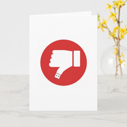 THUMB DRIVE  カード (黄色い花)