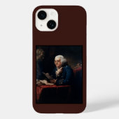 Thumb Portrait Benjamin Franklin at White House  Case-Mate iPhoneケース (裏面)
