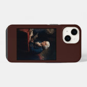 Thumb Portrait Benjamin Franklin at White House  iPhoneケース (裏面横)