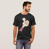 Thumbs Up Hand SignYesAgree Good Work Tシャツ (正面フル)