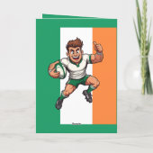 Thumbs-Up Try Irish Rugby Energy カード (裏面)