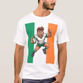 Thumbs-Up Try Irish Rugby Energy Tシャツ (正面)