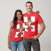 Thumbs-Up Try Run Cheerful Rugby Hero Tシャツ (ユニセックス)