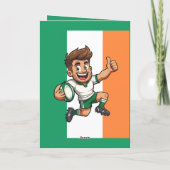 Thumbs-Up Victory Irish Rugby Spirit カード (裏面)