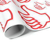 THUMBSUPの親指 ラッピングペーパー (ロールコーナー)