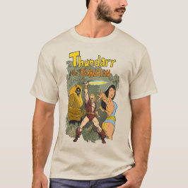 Thundarr The Barbarian -レトロ漫画TVショー Tシャツ