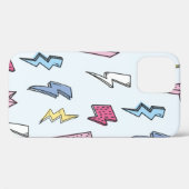 Thunderシームレス背景ヴィンテージイラストレーション Case-Mate iPhoneケース (裏面 (横))