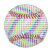 Thunder_数々のCove色水玉模様 野球ボール (裏面)