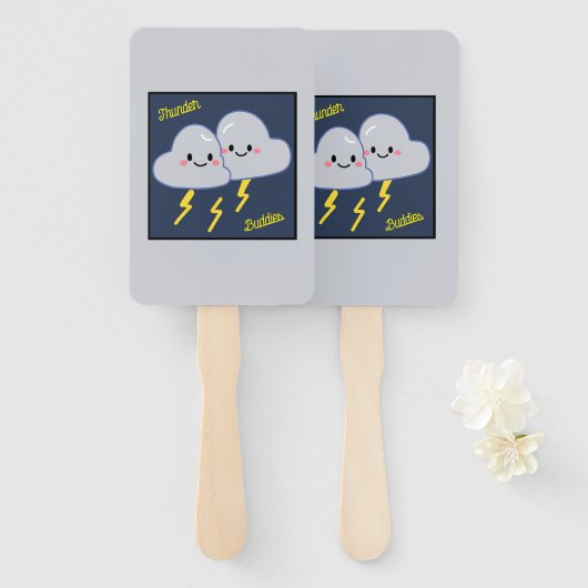 Thunder Buddies ハンドファン (正面&裏面)