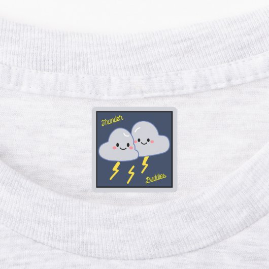 Thunder Buddies ラベル (貼付)