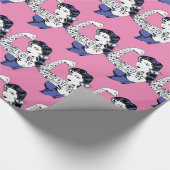 Thunder_Coveの上の入れ墨の女の子の腕 ラッピングペーパー (角)