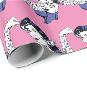 Thunder_Coveの上の入れ墨の女の子の腕 ラッピングペーパー (ロールコーナー)