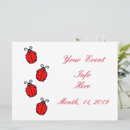 Thunder_Coveをクロールする赤いLadybug (スタンド正面)