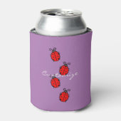 Thunder_Coveをクロールする赤いLadybug 缶クーラー (缶正面)