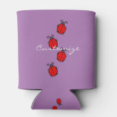 Thunder_Coveをクロールする赤いLadybug 缶クーラー (裏面)