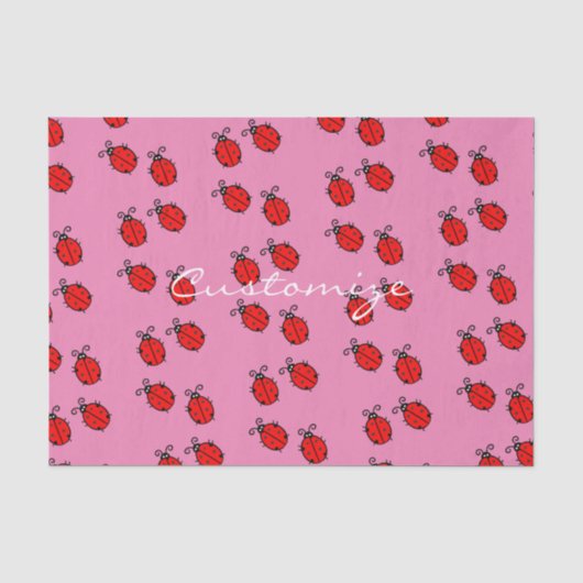 Thunder_Coveをクロールする赤いLadybug 薄葉紙 (正面)
